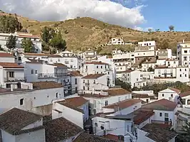 Vista del caserío de El Borge.