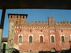 El castello en Cavaglià.