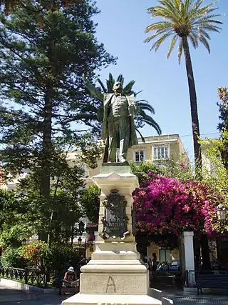 Monumento a Emilio Castelar, Cádiz.
