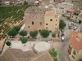 Vista del castillo de Rodoñá