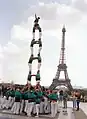 Torre de set en París, Castellers de Vilafranca, 1993