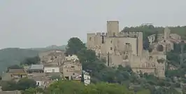 Vista del castillo