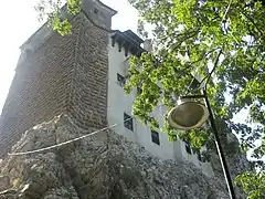 Muro de escudo del Törzburg (castillo de Bran).