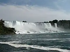 Cataratas del Niágara desde Canadá.