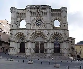 Catedral de Cuenca, de estilos gótico, barroco y neogótico