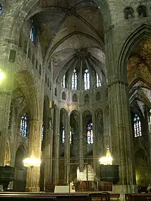 Interior de la catedral de Gerona.