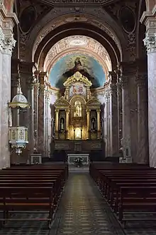 Interior de la catedral de Gualeguaychú