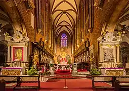 Interior de la catedral de San Juan.