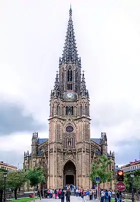 Catedral del Buen Pastor de San Sebastián, de Manuel Echave y Ramón Cortázar (1889-1897)
