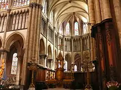 Coro de la catedral Notre-Dame de Saint-Omer