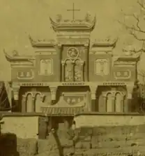 Detalle de la Catedral cerca de 1920