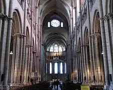 Interior de la catedral.