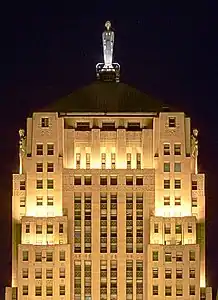 Chicago Board of Trade Building, Chicago, Illinois (1930).