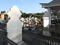 Mausoleos al interior del cementerio