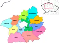 Distritos de Bohemia Central