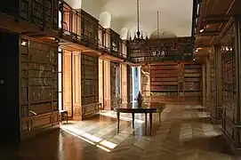 La biblioteca del château