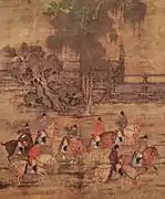 Pintura sobre seda de Chao Yen (siglo X).