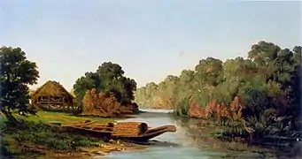 La riviere de Guayaquil, 1850