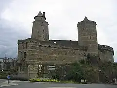 Las torres y la poterna de Amboise del siglo XV