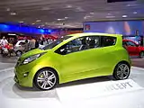 El «prototipo» Chevrolet Beat hatchback 3 puertas