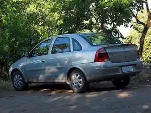 chevrolet Corsa II Vvista trasera