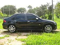 Chevrolet Prisma MKI, derivado del Celta.
