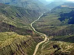 Cañón del Sogamoso. Vía Giron - Zapatoca.