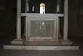 Altar de San Clemente al Vomano, en mármol cipollino.