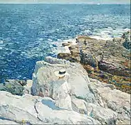 Childe Hassam: The South Ledges, Appledore (1913).