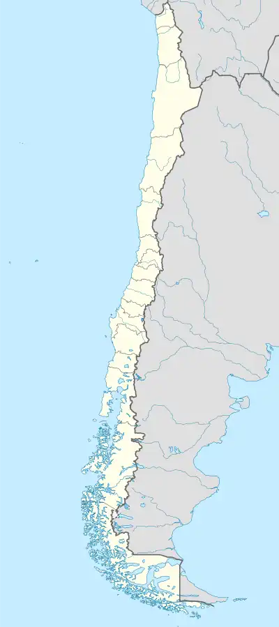 Copiapó ubicada en Chile