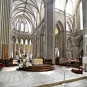 Coro de la catedral de Coutances (1180-1270).