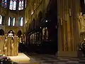 Coro de Notre Dame de París, lado derecho, a partir del diseño de Dugoulon y Charpentier1711-1714