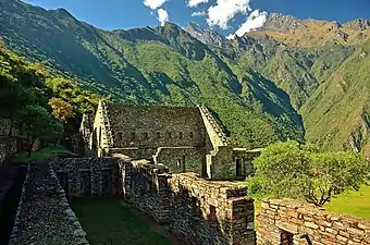 Estructuras en Choquequirao