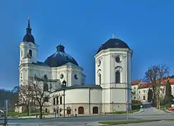 Iglesia de peregrinación del nombre de la Virgen María en Křtiny (1718)