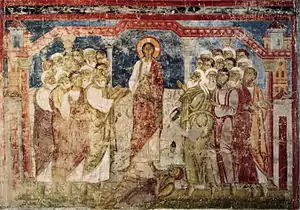 Jesús en la sinagoga de Cafarnaún