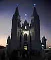 Basílica de la Salud de noche