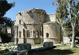 Cabecera de la iglesia oriental