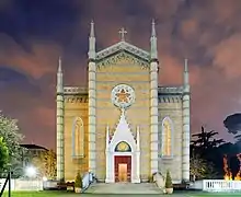 iglesia de Santa Maria Ausiliadora del Purgatorio (1921-1926), en Roma (hoy San Tomás Moro)