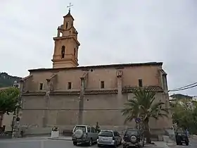 Iglesia de San Bernardo en Cirat.