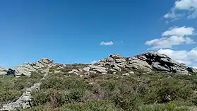 Cima El Cancho, frontera con Trescasas y Rascafría (Madrid)