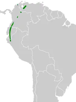 Distribución geográfica de la remolinera común septentrional.