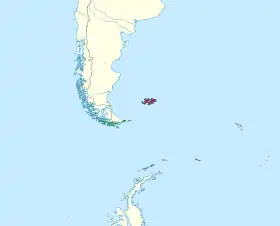 Distribución geográfica de la remolinera negra.