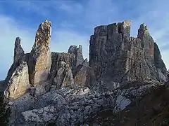 Las Cinque Torri.