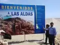 Inauguración del circuito turístico Las Aldas a cargo del alcalde Luis Alarcón (Gestión municipal de Casma 2019 - 2011).