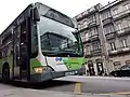 Un Citaro rediseñado, más conocido como Facelift, con la calca 6425, prestando servicio en la línea 4C de Vitrasa en Vigo, España.