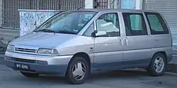 La primera generación del Citroën Evasion