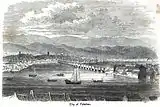 La ciudad en 1850