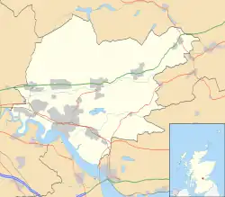 Menstrie ubicada en Clackmannanshire