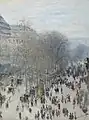 Claude Monet : Boulevard des Capucines (1873-74), Museo de Arte Nelson-Atkins, Kansas City.