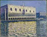 Claude Monet, El Palacio ducal (Le Palais ducal), 1908